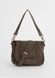 Load image into Gallery viewer, Small Michaela Bag in Khaki Suede
