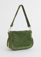 Load image into Gallery viewer, Large Michaela Bag in Green Suede
