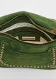 Load image into Gallery viewer, Small Michaela Bag in Green Suede
