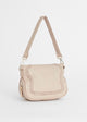 Load image into Gallery viewer, Small Michaela Bag in Cream Leather
