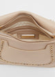 Load image into Gallery viewer, Small Michaela Bag in Cream Leather
