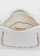 Load image into Gallery viewer, Small Michaela Bag in White Leather
