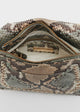 Load image into Gallery viewer, Large Michaela Bag in Green Python
