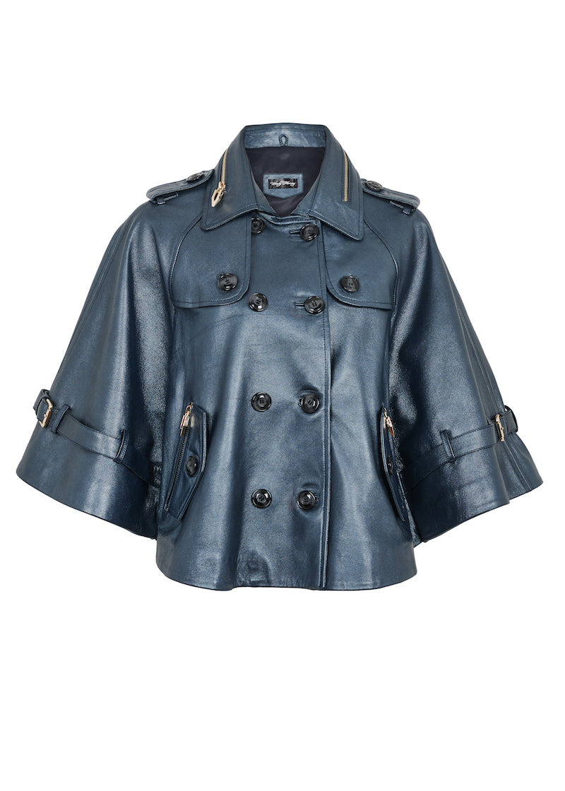Short_Cape_in_Leather_Metallic_Blue