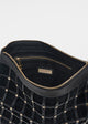 Load image into Gallery viewer, Criss Cross Clutch in Black
