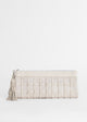 Load image into Gallery viewer, Criss Cross Clutch in Cream

