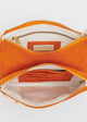 Load image into Gallery viewer, Irene Double Purse in Orange Suede
