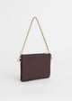 Load image into Gallery viewer, Irene Double Purse in Aubergine Leather
