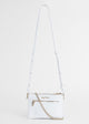 Load image into Gallery viewer, Irene Double Purse in White Leather
