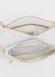 Load image into Gallery viewer, Irene Double Purse in White Leather

