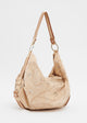 Load image into Gallery viewer, Wendy Hobo Bag in Whiskey Suede (Silver Lining)
