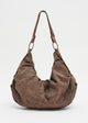Load image into Gallery viewer, Wendy Hobo Bag in Khaki Suede
