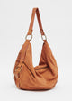 Load image into Gallery viewer, Wendy Hobo Bag in Tan Suede
