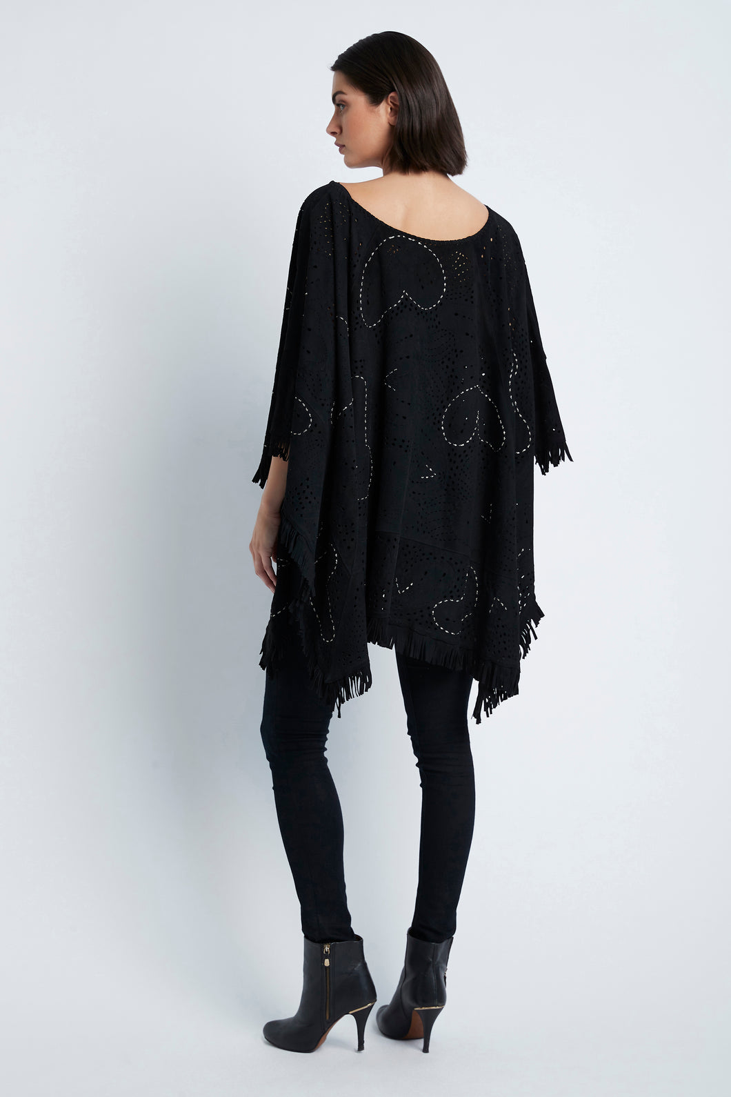 Oversized_Beaded_Poncho_In_Black