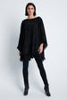 Load image into Gallery viewer, Oversized Beaded Poncho In Black
