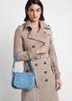 Load image into Gallery viewer, Small Michaela Bag in Blue Suede
