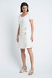 Load image into Gallery viewer, Wrap Skirt in Leather White
