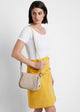 Load image into Gallery viewer, Small Michaela Bag in Cream Leather
