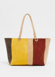 Load image into Gallery viewer, Milano Summer Stripe Tote in Suede
