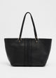 Load image into Gallery viewer, Michelle Tote in Black Leather
