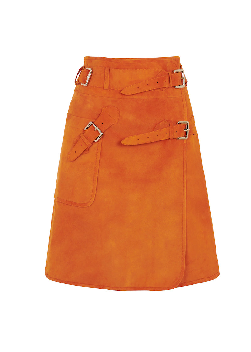 Wrap_Skirt_in_Suede_Orange