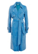 Load image into Gallery viewer, Bonnie Wrap Trench in Suede Blue
