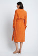 Load image into Gallery viewer, Bonnie Wrap Trench in Orange
