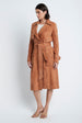 Load image into Gallery viewer, Bonnie Wrap Trench in Whiskey
