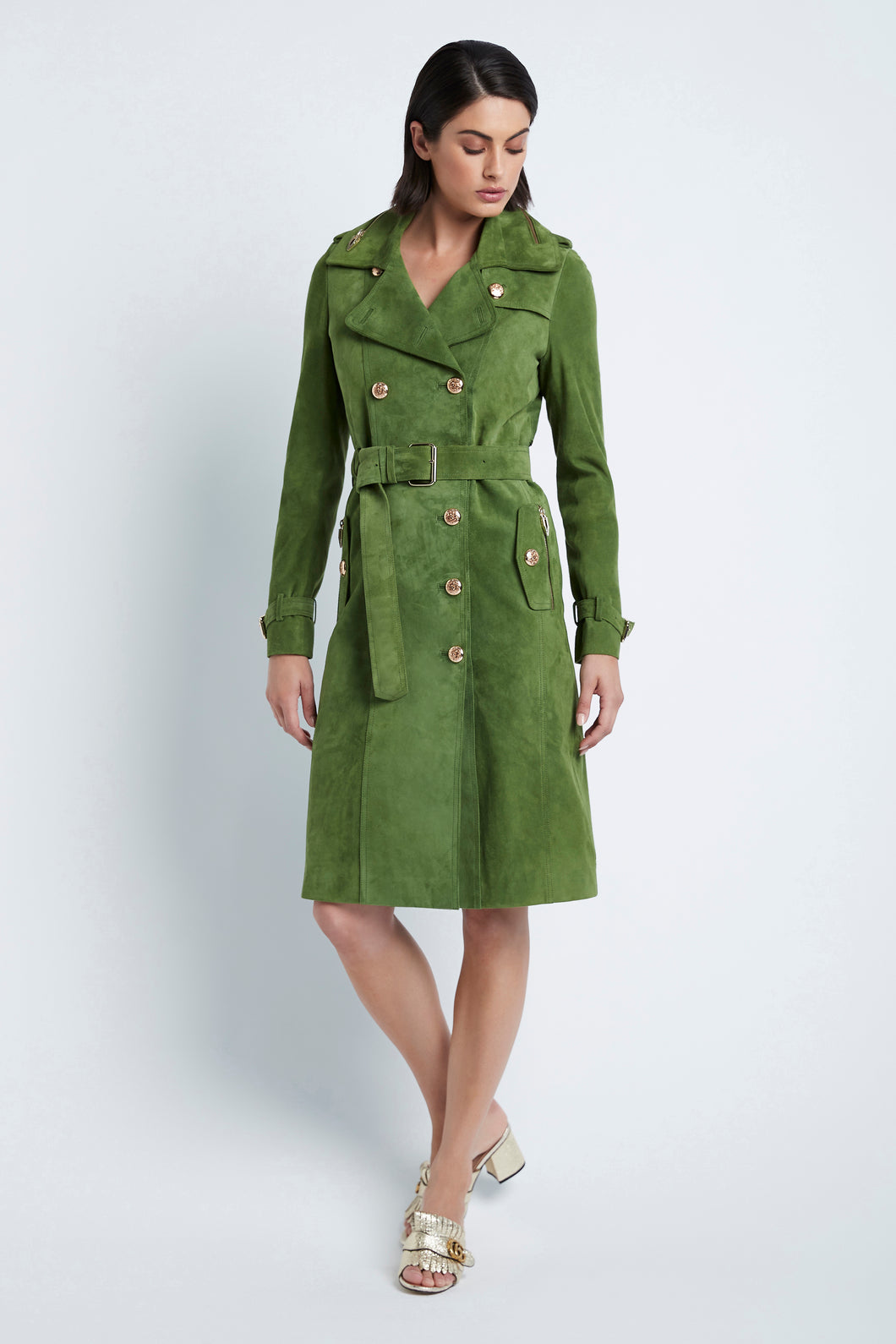 Double_Breasted_Trench_in_Suede_Green