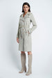 Load image into Gallery viewer, Double Breasted Trench in Suede Sage
