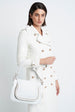 Load image into Gallery viewer, Double Breasted Trench in Leather White
