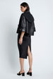 Load image into Gallery viewer, short cape in glitter suede
